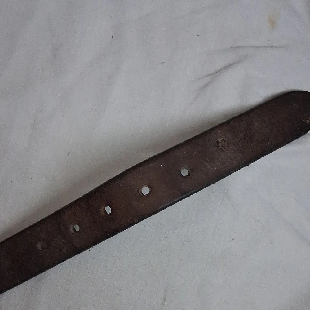 Kids' Brown Belt with Gold Accents